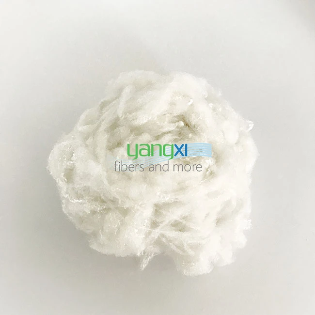 Lage smelt polyester vezel